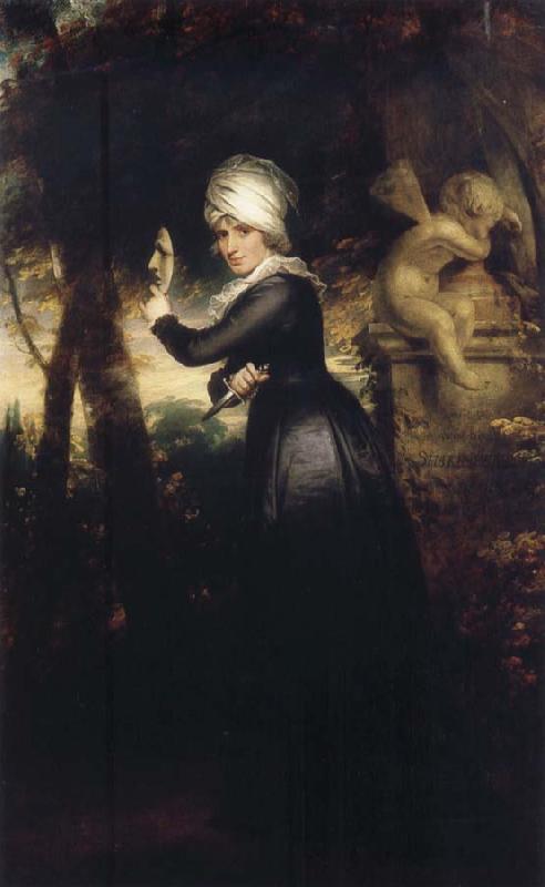  Sarah Siddons with the Emblems of Tragedy